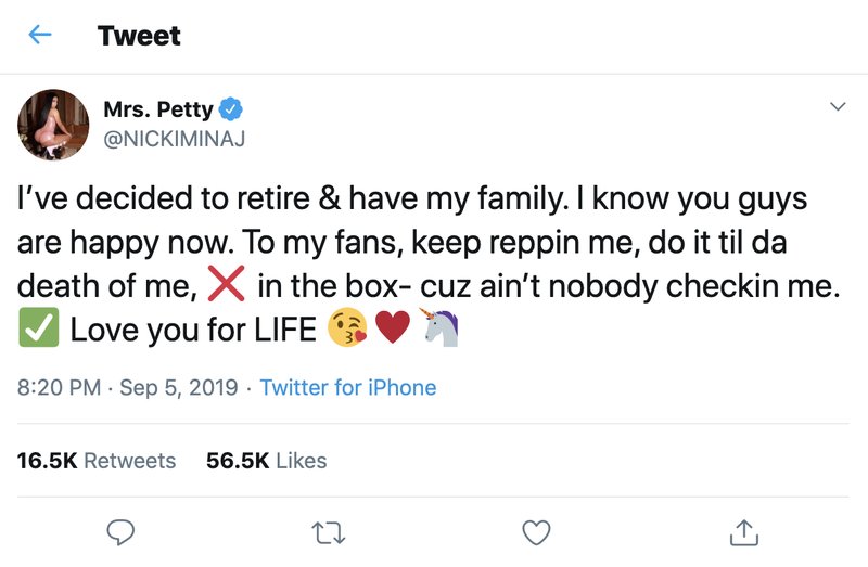 Nicki Minaj Twitter Nicki Minaj Twitter